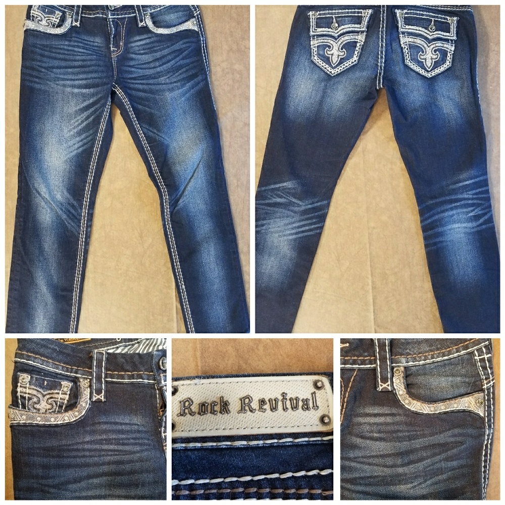 Rock Revival Ciel Easy Capri Jeans